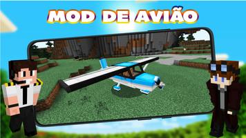 Mod de avião para Minecraft PE Cartaz