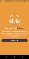 Food delivery Affiche