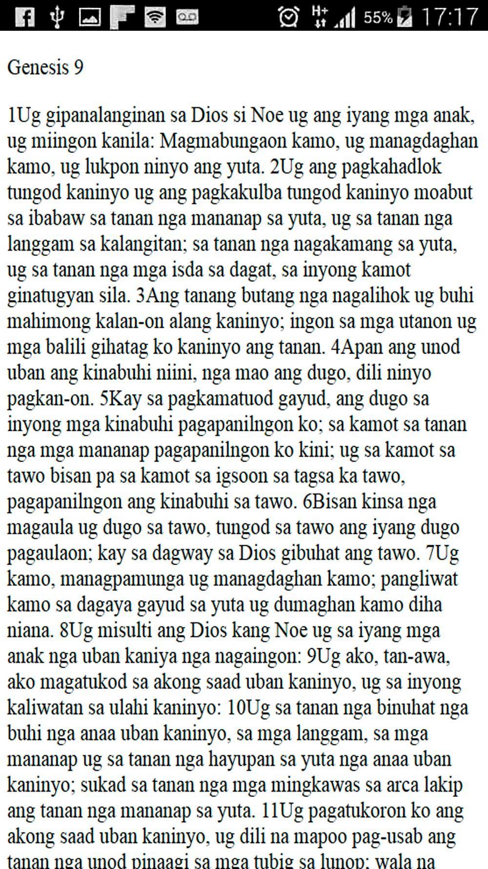 Cebuano Bible Free Download For Android Cebuano Bible Free Download For Android