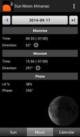 1 Schermata Sun Moon Almanac