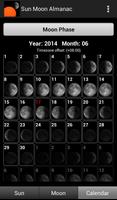 Sun Moon Almanac capture d'écran 2