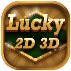 Lucky 2D 3D-icoon