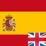Learn English Spanish Words أيقونة