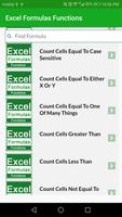 برنامه‌نما Learn Excel Formulas Functions عکس از صفحه