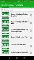 Learn Excel Formulas Functions capture d'écran 2
