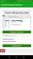 Learn Excel Formulas Functions captura de pantalla 1