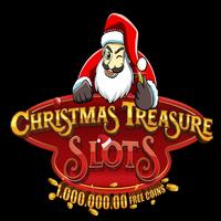 christmas treasure slots poster