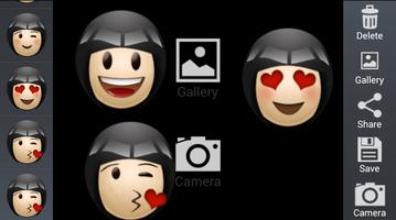 Emoji Camera Sticker Makers capture d'écran 2