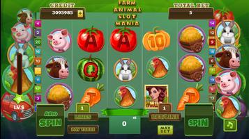 Farm Animal Slot Mania capture d'écran 1