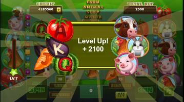 Farm Animal Slot Mania capture d'écran 2