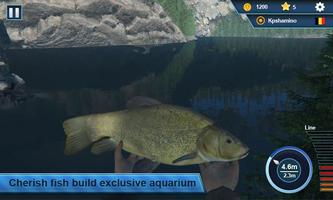 Fishing Simulator 3D - Bass Fishing Game ảnh chụp màn hình 1
