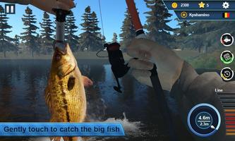 Fishing Simulator 3D - Bass Fishing Game capture d'écran 2
