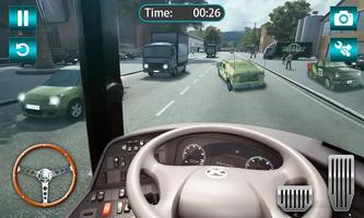 Heavy Bus Simulator 3D - bus driving in india الملصق