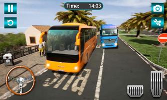 Heavy Bus Simulator 3D - bus driving in india تصوير الشاشة 1