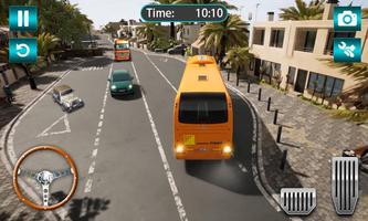 Heavy Bus Simulator 3D - bus driving in india تصوير الشاشة 2