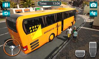 Heavy Bus Simulator 3D - bus driving in india تصوير الشاشة 3