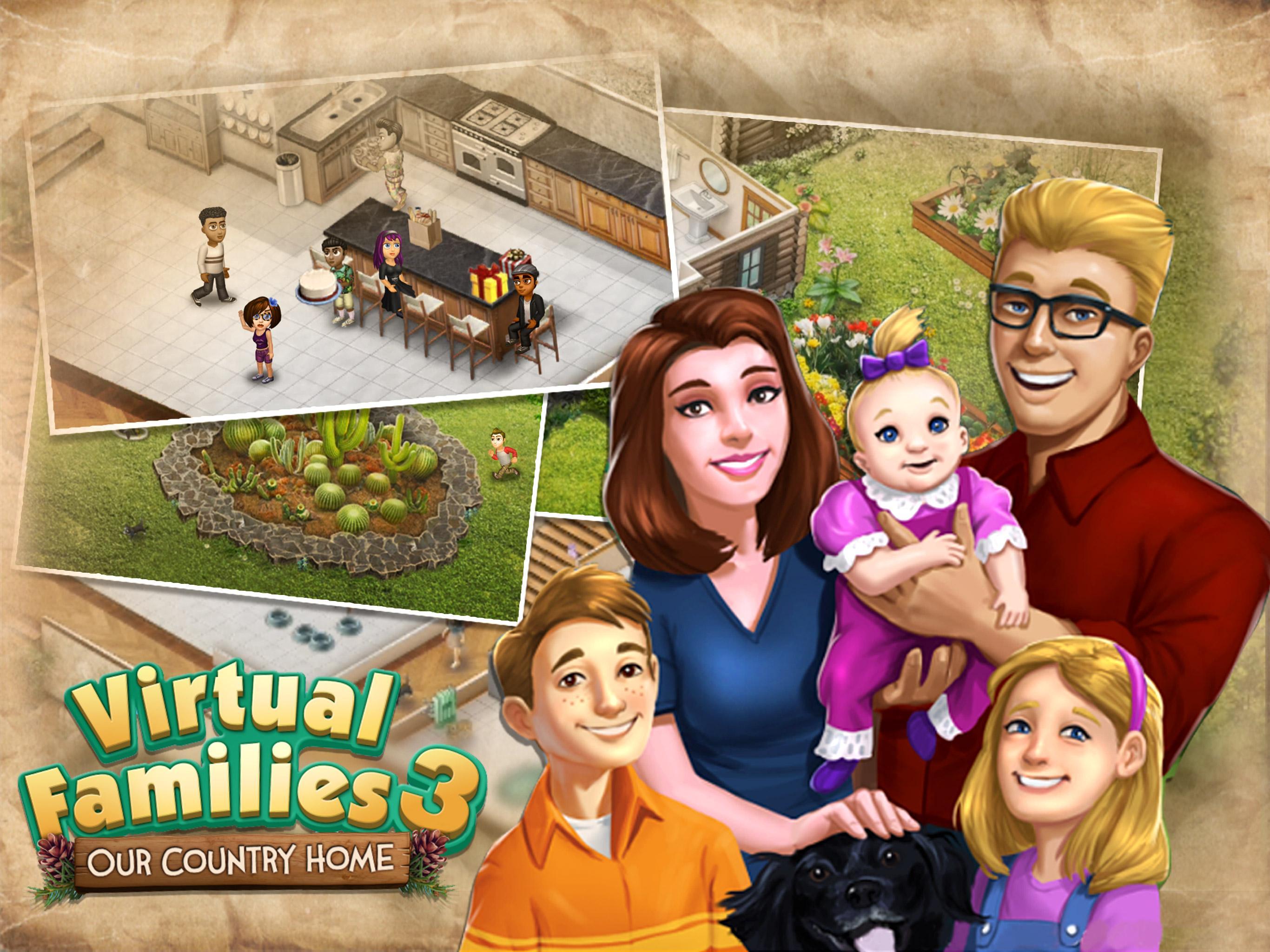 I family 3 d. Игра семейка. Виртуальная семья 3. Virtual Families игра. Игра Happy Family.