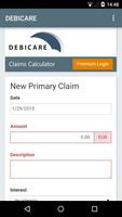 DEBICARE Claims Calculator capture d'écran 1