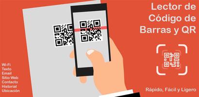 Lector de Códigos QR y Barras | Escáner Gratis Poster