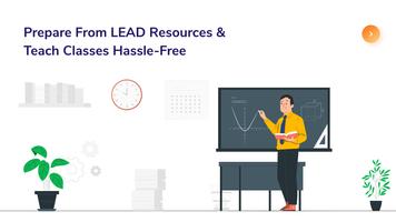 LEAD Teacher App ảnh chụp màn hình 1