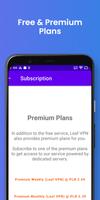 Leaf VPN ảnh chụp màn hình 2