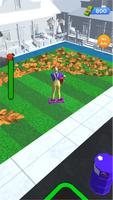 Leaf Blower idle City Cleaner الملصق