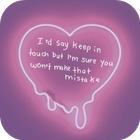 Heartbreak Quote Wallpapers أيقونة