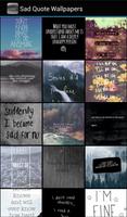 Sad Quote Wallpapers Affiche
