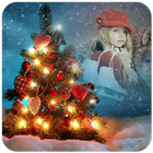 Merry Christmas Frame Photo Editor icono