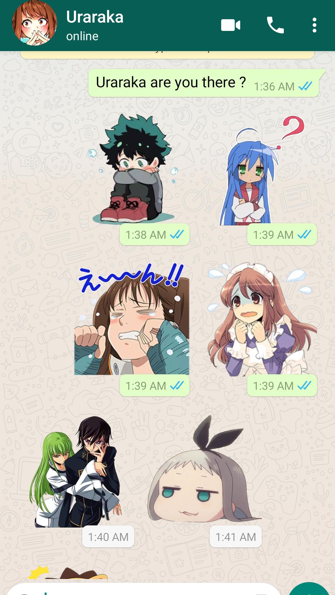 My Anime Stickers Wastickerapps For Whatsapp For Android Apk Download - roblox anime girl decals 2019