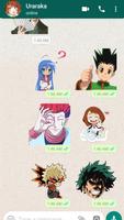 My Anime Stickers ! WAStickerApps for Whatsapp syot layar 2