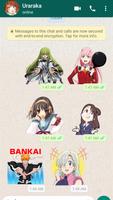 My Anime Stickers ! WAStickerApps for Whatsapp syot layar 3