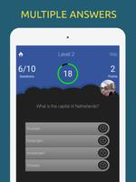 World Capitals Quiz capture d'écran 3