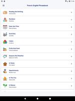French-English Phrasebook captura de pantalla 3