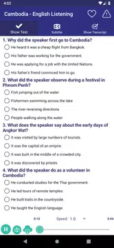 Screenshot 1 for British English Listening