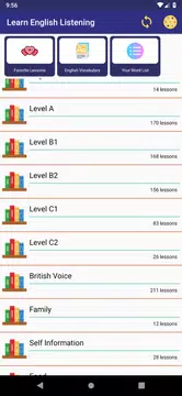 Screenshot 3 for British English Listening
