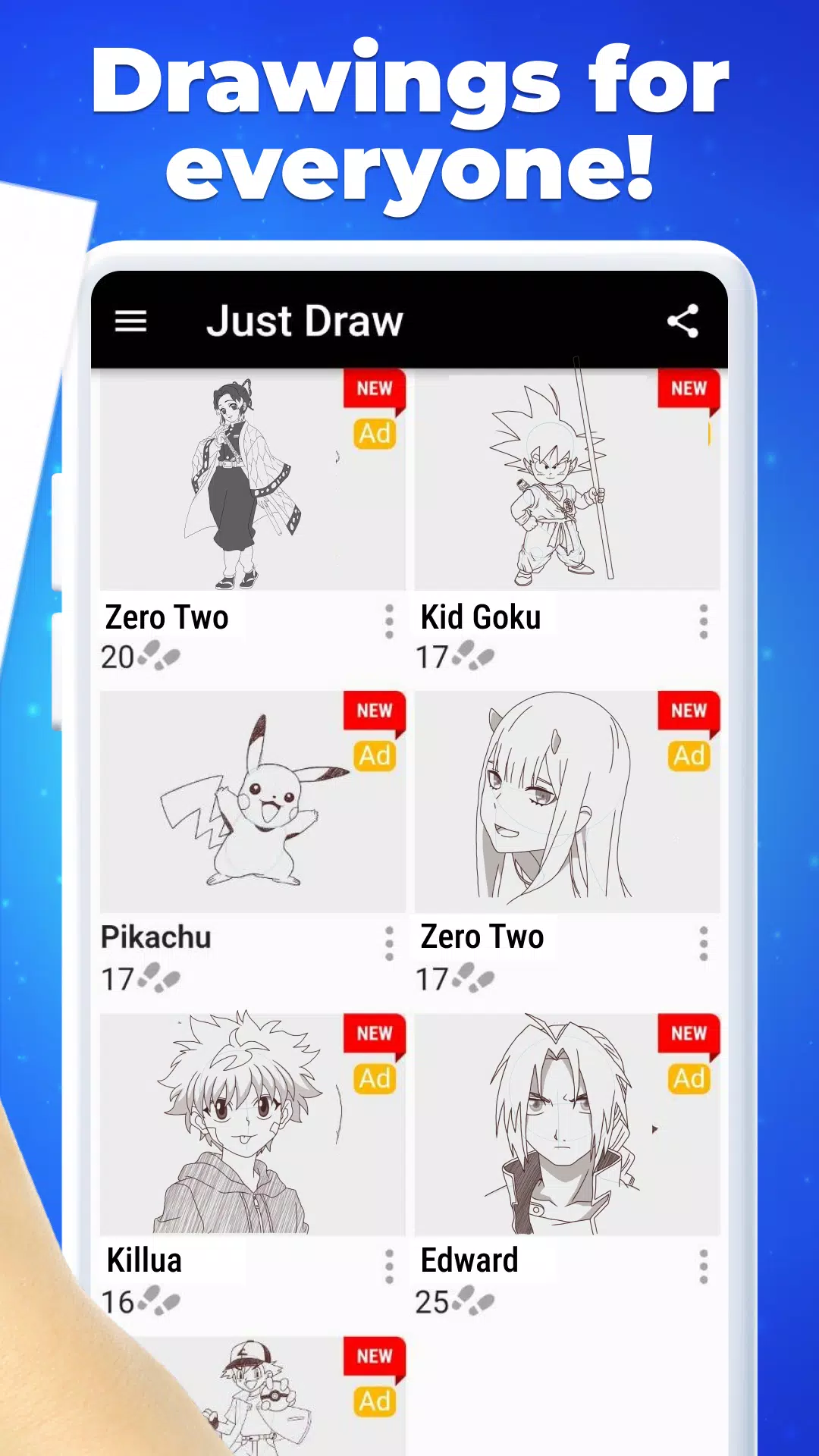 Download do APK de How To Draw Anime Step by Step For Beginners para Android