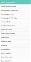 Android App Development Using  capture d'écran 2