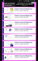 Aprender italiano Clases capture d'écran 1