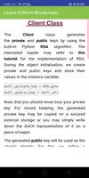 Learn Python Blockchain capture d'écran 4