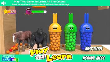 Learn Colors Bunny Mold Pasta Spaghetti Toy screenshot 1