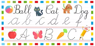 English Cursive Writing App