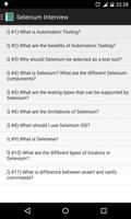 پوستر Selenium Interview