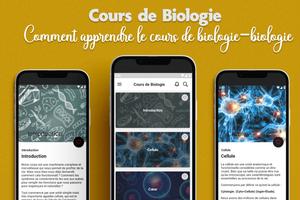 Cours de Biologie โปสเตอร์