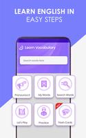Learn English Vocabulary Plakat