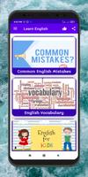 Learn English Vocabulary, English Language Course Affiche