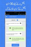 Learn English Speaking Offline Language Course App Affiche