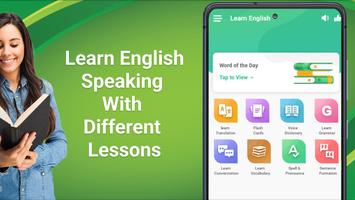 Learn English Speaking الملصق