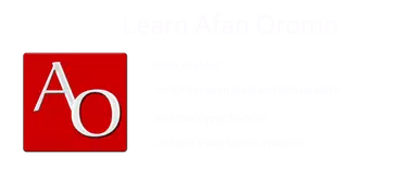 Learn Afaan Oromo