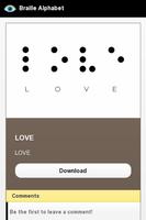 برنامه‌نما Braille Alphabet عکس از صفحه